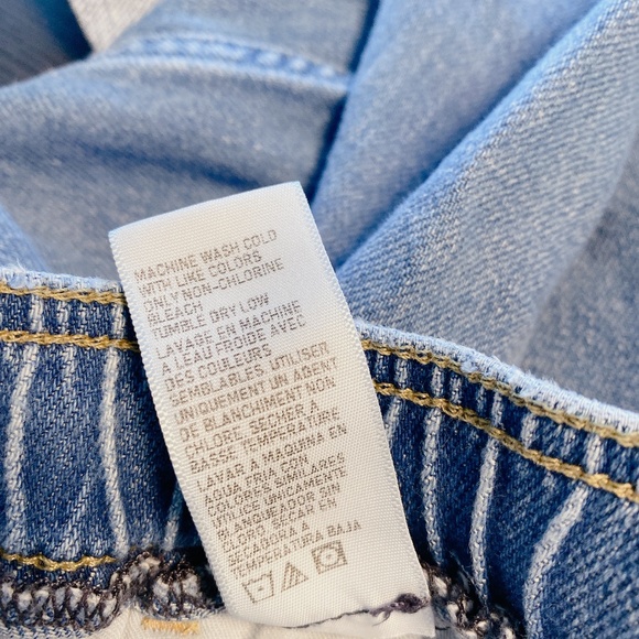 James Perse Denim Cuffed Joggers Drawstring Pull On Jeans - Picture 5 of 5